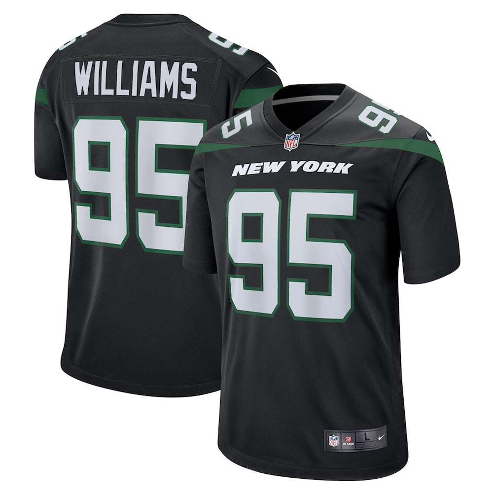 Youth New York Jets Quinnen Williams Game Jersey - Black